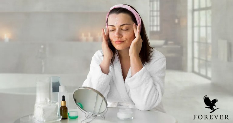 ترتیب روتین پوستی پوست چرب